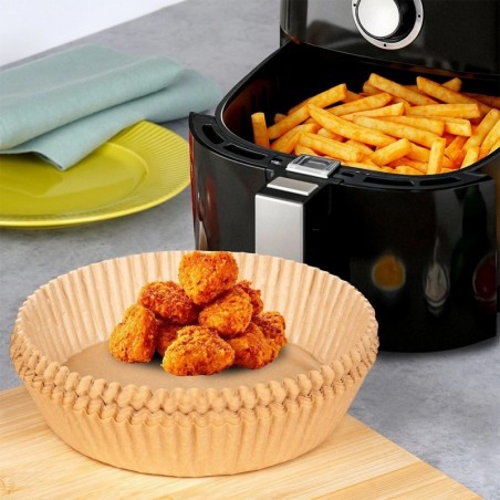 Air Fryer paberist vahetükk õhufritüürile, ümmargune, 19 cm, 100 tk.