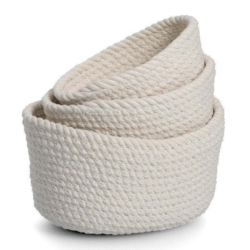 Hoiukorvid 3 tk, valge | FreshDesign.ee