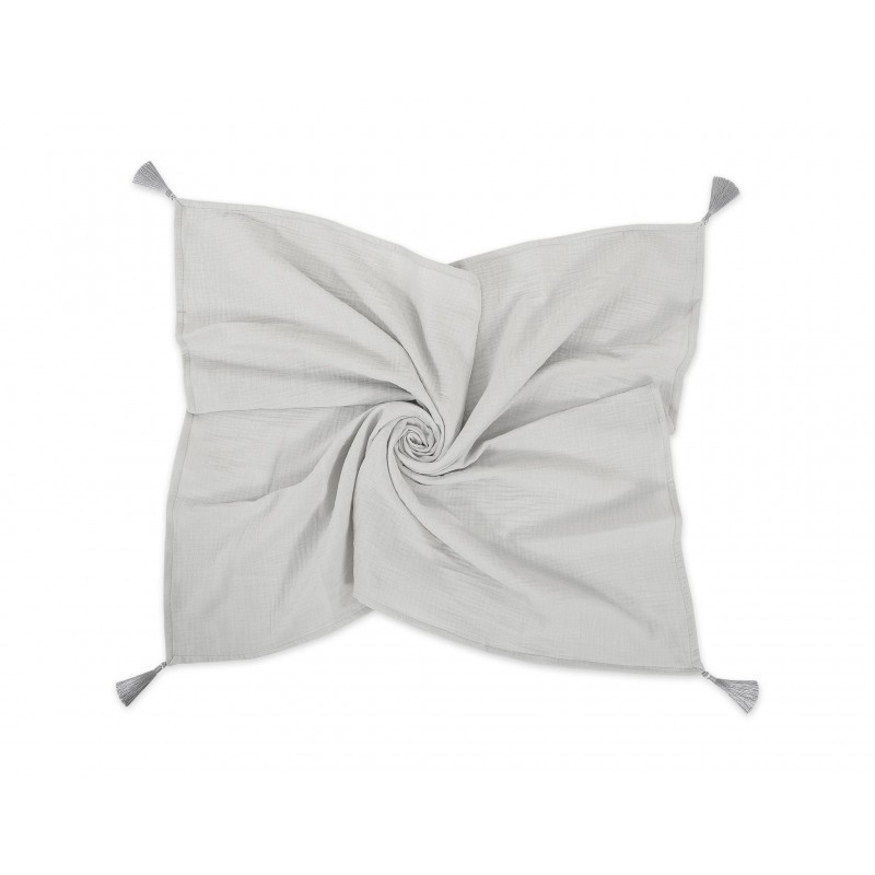 Õhuke musliin tekk 75x100 cm - helehall | FreshDesign.ee