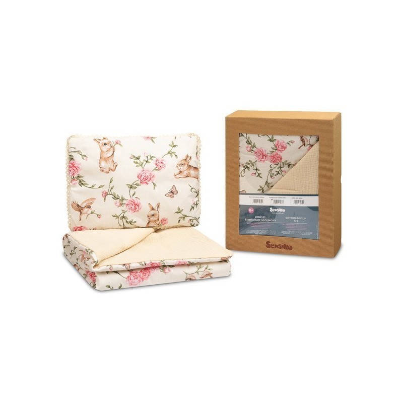 Beebi teki ja padja komplekt Romantic Gard... | FreshDesign.ee