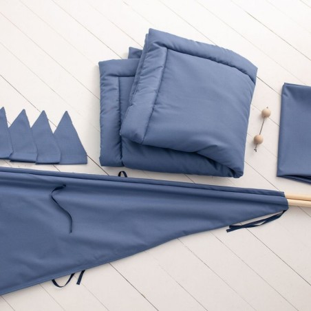 Veekindel Tipi telk õue + pehme alusmatt, navy