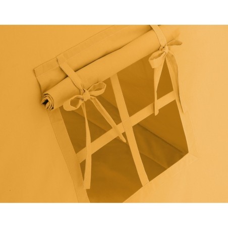 Tipi telk aluse ja patjadega + suled, kollane | FreshDesign.ee