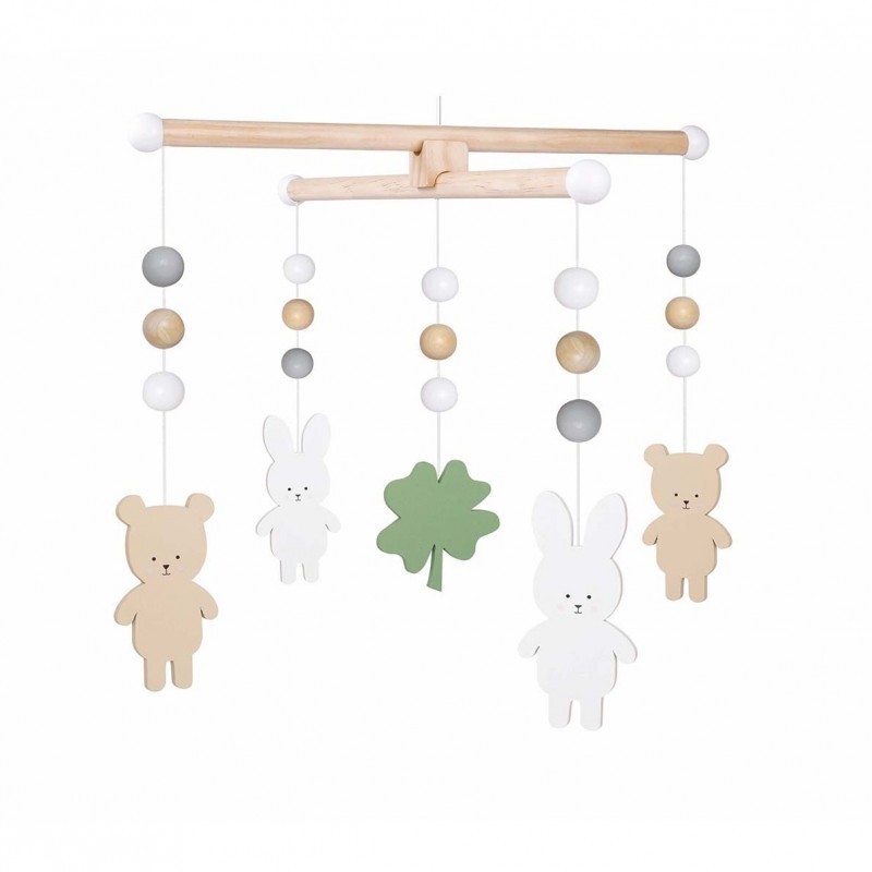 Voodikarussell jänku ja karu | FreshDesign.ee