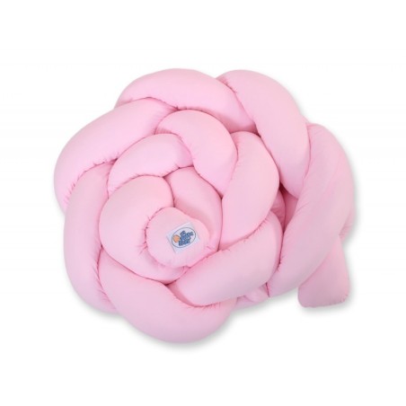 Punutud voodipehmendus 180 cm, roosa | FreshDesign.ee