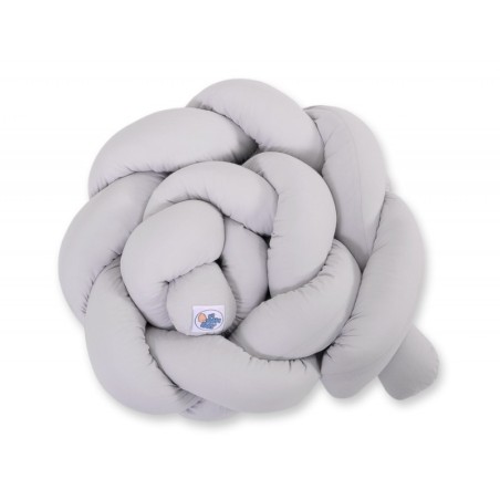 Punutud voodipehmendus 180 cm, hall | FreshDesign.ee