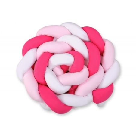 Punutud voodipehmendus XXL 360 cm, valge/r... | FreshDesign.ee