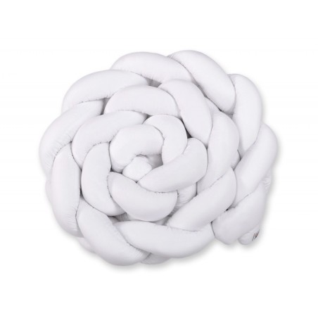 Punutud voodipehmendus XXL 360 cm, valge | FreshDesign.ee