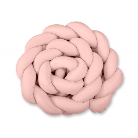 Punutud voodipehmendus XXL 360 cm, pastell roosa | FreshDesign.ee