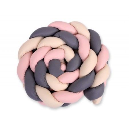 Punutud voodipehmendus XXL 360 cm, pastell... | FreshDesign.ee