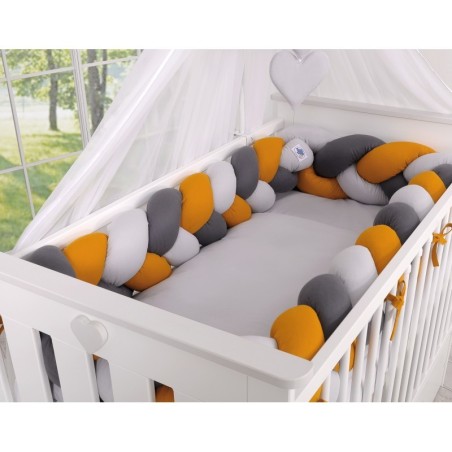 punutud voodipehmendus XXL 360 cm, sinepik... | FreshDesign.ee