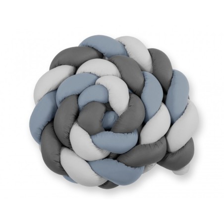 Punutud voodipehmendus XXL 360 cm, pastell... | FreshDesign.ee