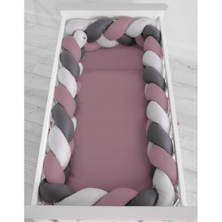 Punutud voodipehmendus XXL 360 cm, pastell... | FreshDesign.ee