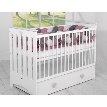 Punutud voodipehmendus XXL 360 cm, pastell... | FreshDesign.ee