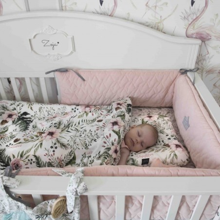 Voodipehmendus 60x120 voodile, velvet, audrey mint