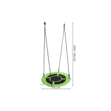 Pesakiik roheline/must 100 cm