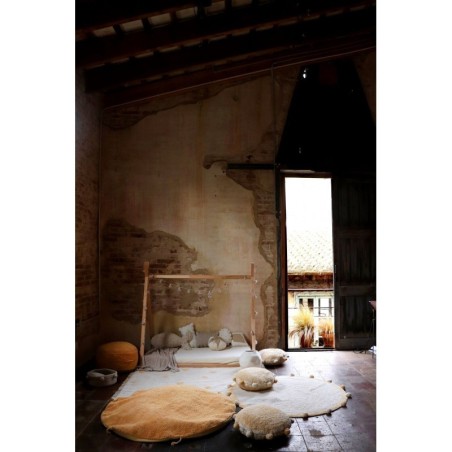 Pestav vaip Bubbly Natural Honey Ø120 | FreshDesign.ee