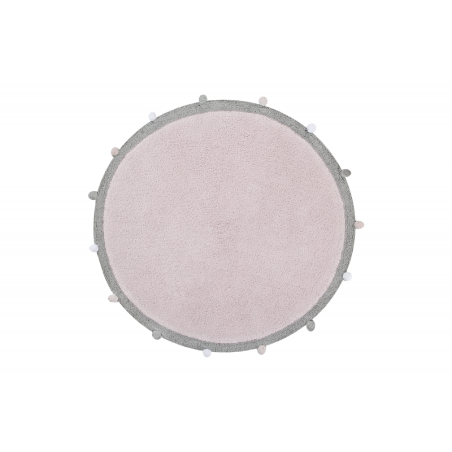 Pestav vaip Bubbly Soft Pink Ø120 cm | FreshDesign.ee