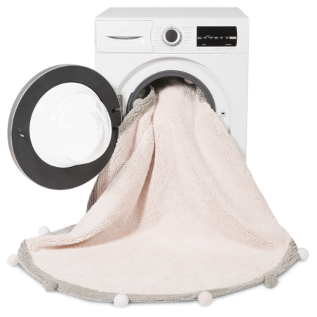 Pestav vaip Bubbly Soft Pink Ø120 cm