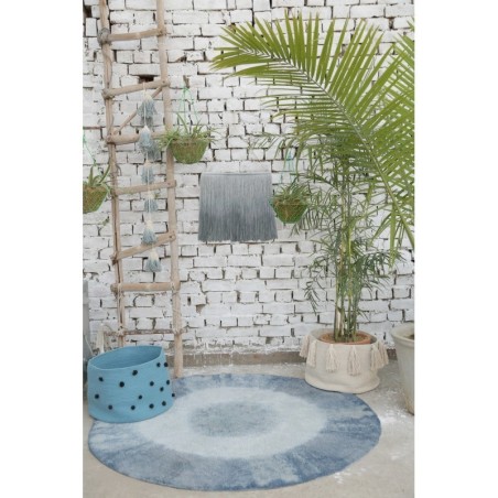 Pestav vaip Tie-Dye Vintage Blue Ø150 | FreshDesign.ee