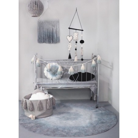 Pestav vaip Tie-Dye Vintage Blue Ø150 | FreshDesign.ee