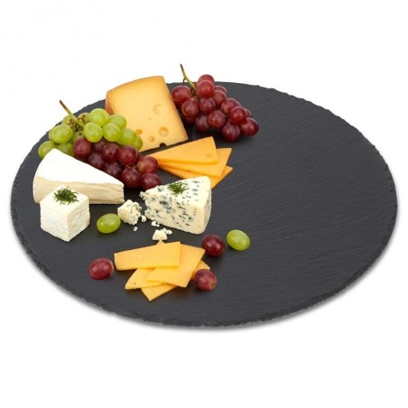 Ümmargune kivikiltkivist serveerimisalus, 30 cm | FreshDesign.ee