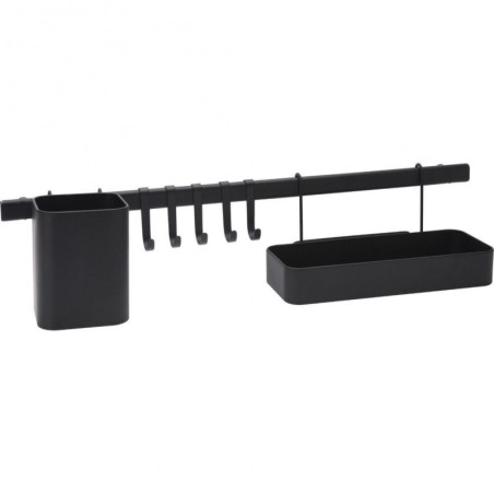 Köögiriiul must metall 60 cm | FreshDesign.ee