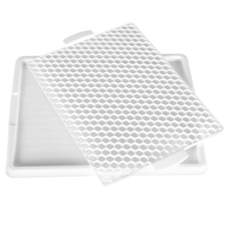 Nõrutusalus valge 43.5x34.5 cm