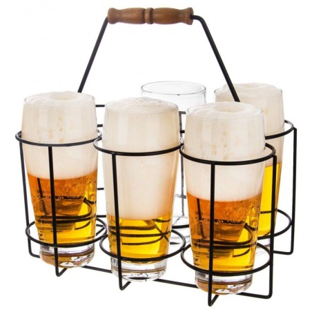 Kandekorv õllepudelitele, -klaasidele