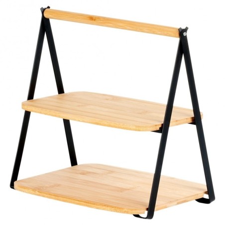 2-korruseline bambusest tordialus, 28x20x27,5 cm | FreshDesign.ee