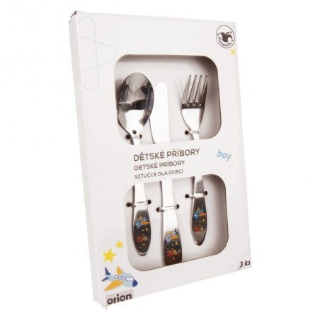 Laste söögiriistade komplekt, lennukid