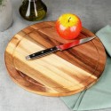 Puidust lõikelaud serveerimisalus 30 cm | FreshDesign.ee