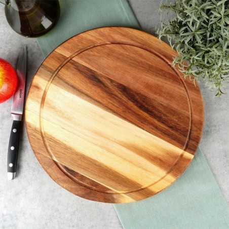 Puidust lõikelaud serveerimisalus 30 cm | FreshDesign.ee