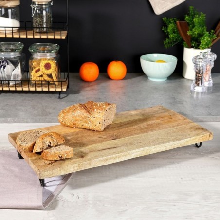 Puidust serveerimisalus jalgadel 49x25 cm
