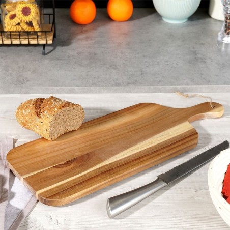 Puidust lõikelaud serveerimisalus 49x19 cm