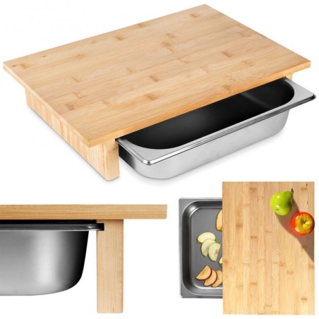 Lõikelaud sahtliga 32.5x26.5 cm