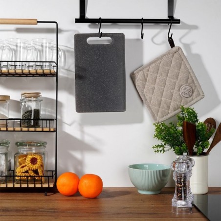 Lõikelaud 31x20 cm, plastik, hall | FreshDesign.ee