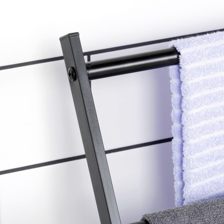 Rätikuhoidja, metall must | FreshDesign.ee