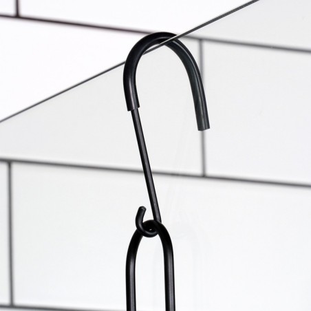 Dušši vannitoariiul, metall, must | FreshDesign.ee