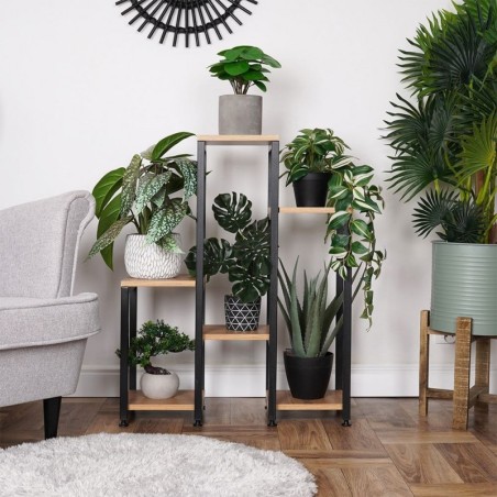 Lillepostament, 6 tasandit, 80 cm