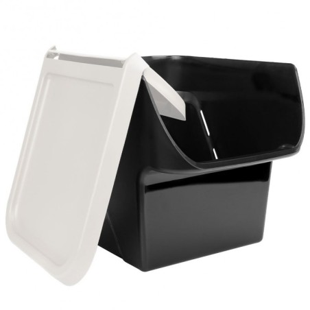 Köögiviljade hoiunõu 13 liitrit, valge