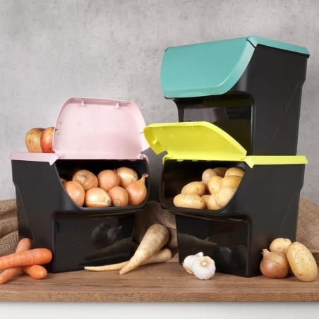 Köögiviljade hoiunõu 13 liitrit, must | FreshDesign.ee