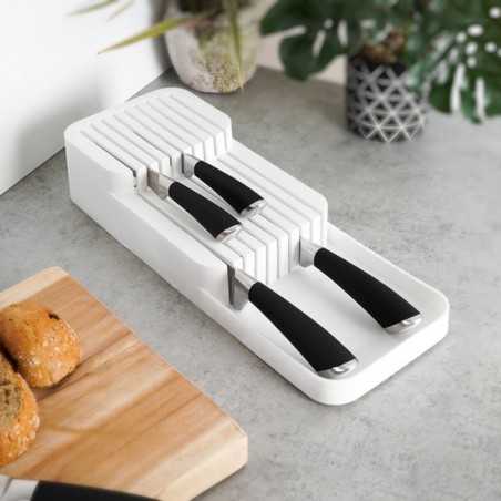 Nugade hoidja sahtlisse 39x14.5x7.5 cm, valge