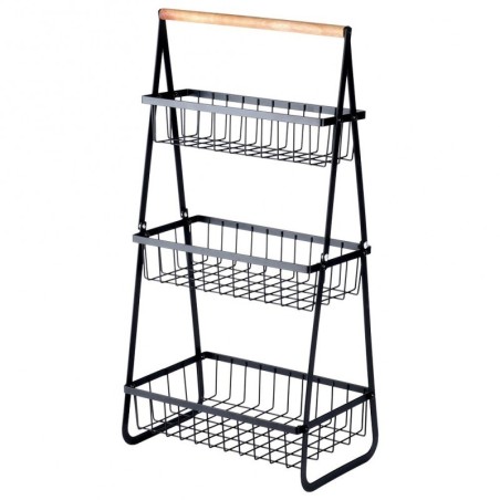 Kolme korruseline puuviljakorv