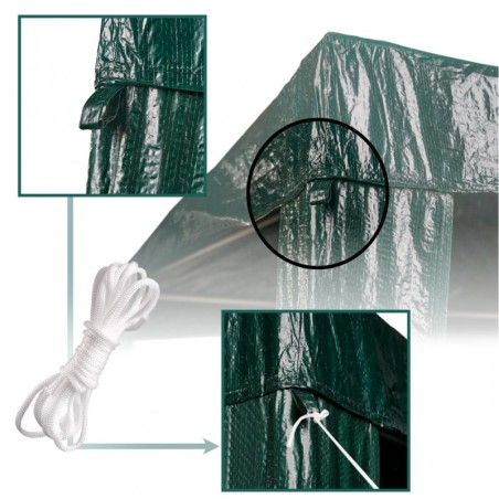 Aia varikatus, roheline, 1,9 x 1,9 m | FreshDesign.ee