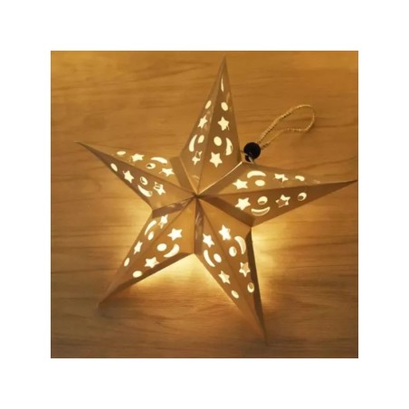 3D LED täheke 50 cm