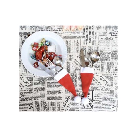 Söögiriistade ümbris päkapikumütsid, 12 tk