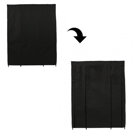 Kangast XXL riidkapp panipaik, must | FreshDesign.ee