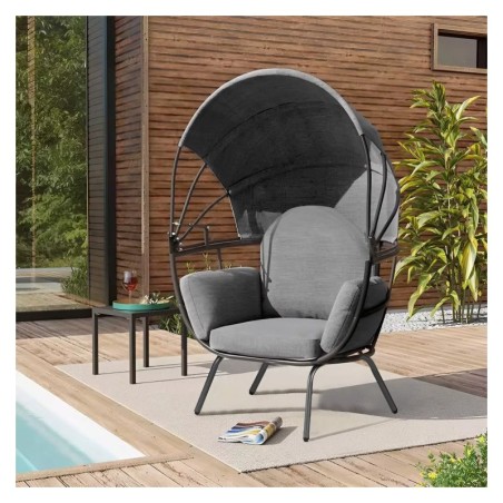 Kokkupandava varikatusega pesatool, hall