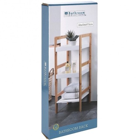 3-korruseline bambusest vannitoariiul, 30x... | FreshDesign.ee