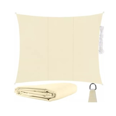 Puri päikesevari 4x3m - beež | FreshDesign.ee